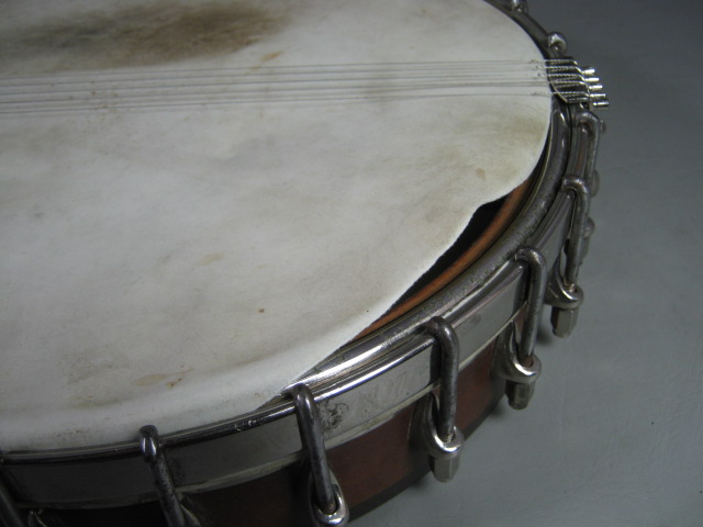 Vega Style N 5 String Banjo Open Back Little Wonder Tone Ring Hard Case No Res! 11