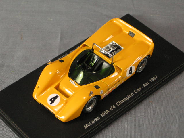Spark McLaren M6a Champion Can-Am 1967 1:43 Diecast Car 2
