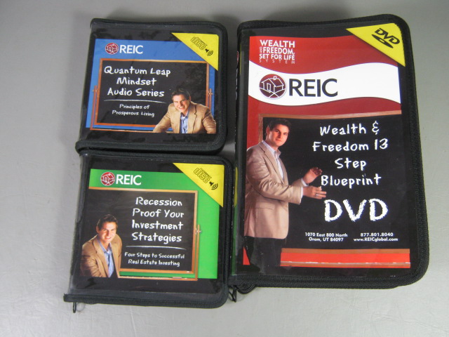 Kris Krohn REIC Wealth & Freedom Set For Life System Real Estate Investing DVDs 3