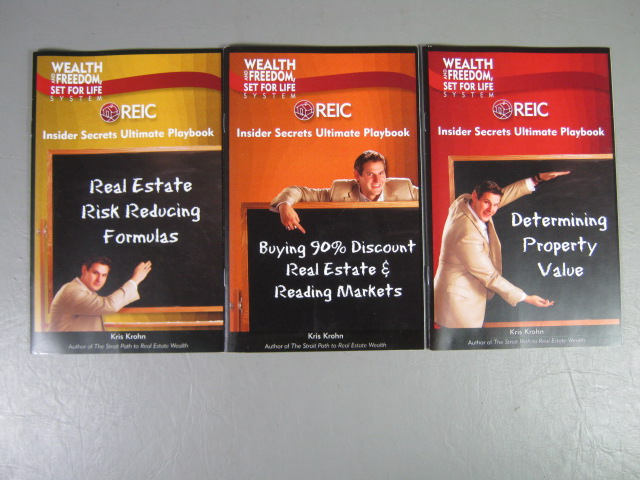 Kris Krohn REIC Wealth & Freedom Set For Life System Real Estate Investing DVDs 6