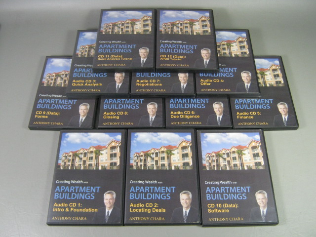 Anthony Chara Creating Wealth With Apartment Buildings Investment System 12 DVDs 5