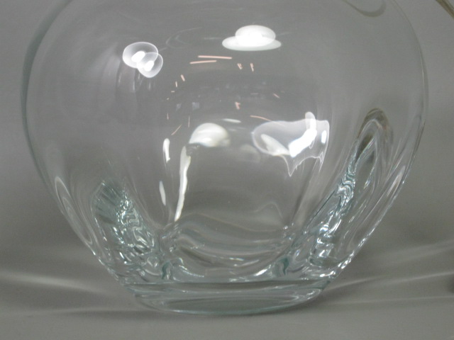 Simon Pearce Vermont Studio Art Glass Handblown Blown Shelburne Lamp Glassware 3
