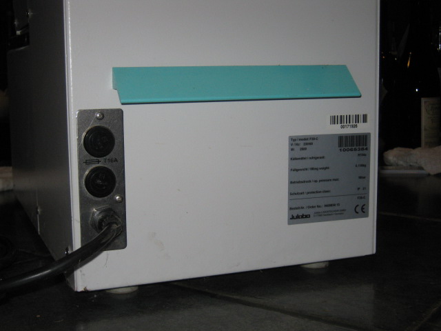 Julabo F30-C Compact Refrigerated Circulator Chiller Heater Circulating Bath NR! 8