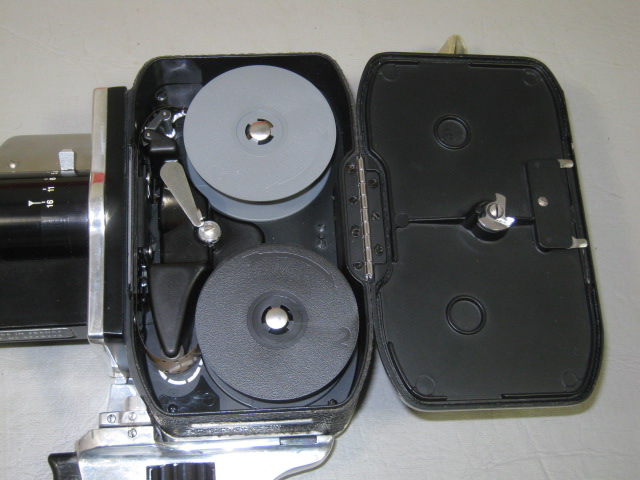 Bolex Paillard P1 Zoom Reflex 8mm Movie Camera Som Berthiot Pan-Cinor Lens Case+ 6