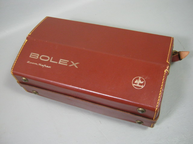 Bolex Paillard P1 Zoom Reflex 8mm Movie Camera Som Berthiot Pan-Cinor Lens Case+ 11