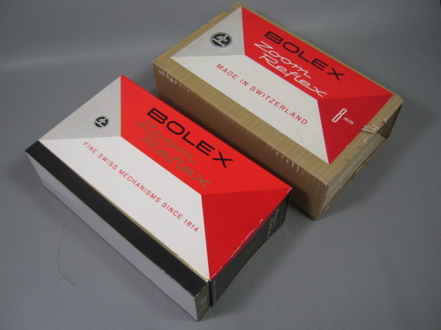 Bolex Paillard P1 Zoom Reflex 8mm Movie Camera Som Berthiot Pan-Cinor Lens Case+ 15