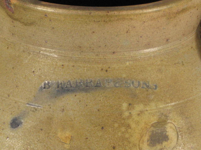 Vintage Antique Stoneware Crock Jug B Farrar & Sons NR 3