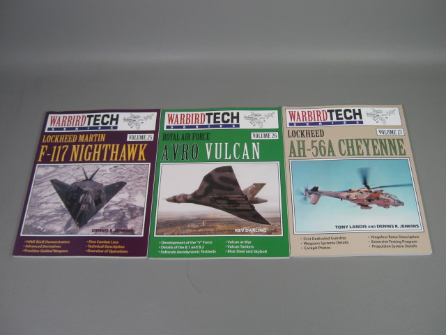 Warbird Tech Series 9-Vol Set 19 20 21 22 23 24 25 26 27 B-1 A/OA-10 A-26 P-47 + 4
