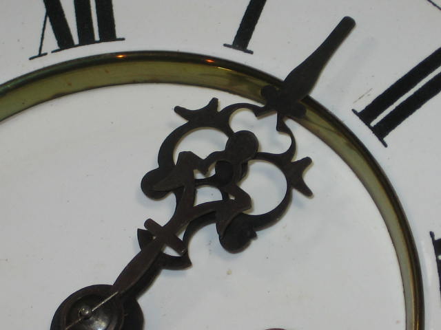 Antique Gustav Becker German Split Spindle Wall Clock 13
