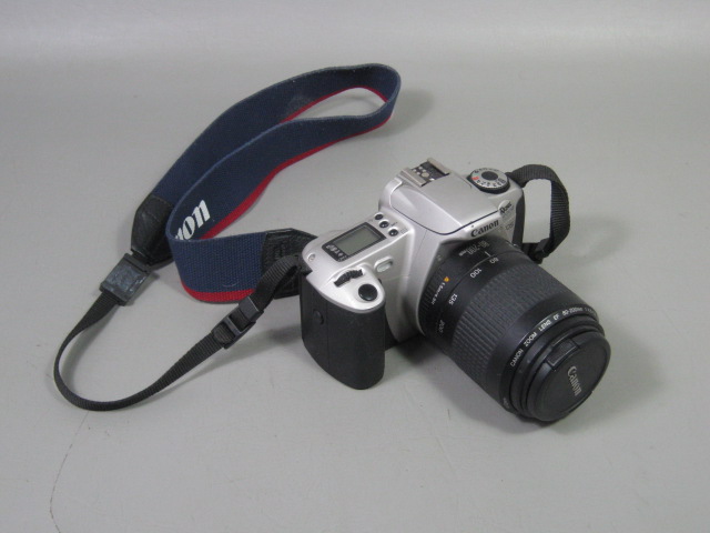 Canon Rebel 2000 EOS SLR 35mm Film Camera W/ EF 80-200mm 1:4.5-5.6 II Zoom Lens+