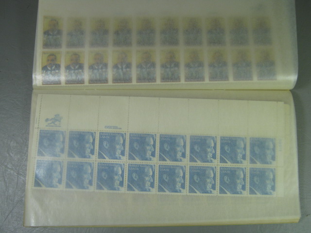VTG US Stamp Block Lot Collection White Ace Mint Plate File 8c 10c 13c 15c 18c 8