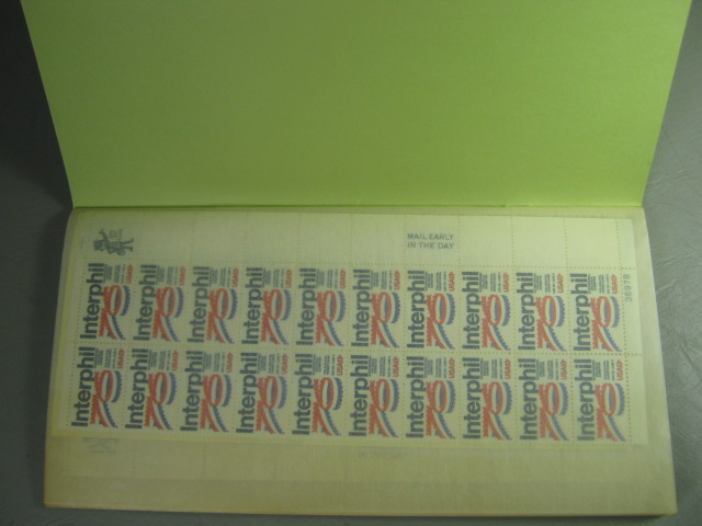 VTG US Stamp Block Lot Collection White Ace Mint Plate File 8c 10c 13c 15c 18c 19