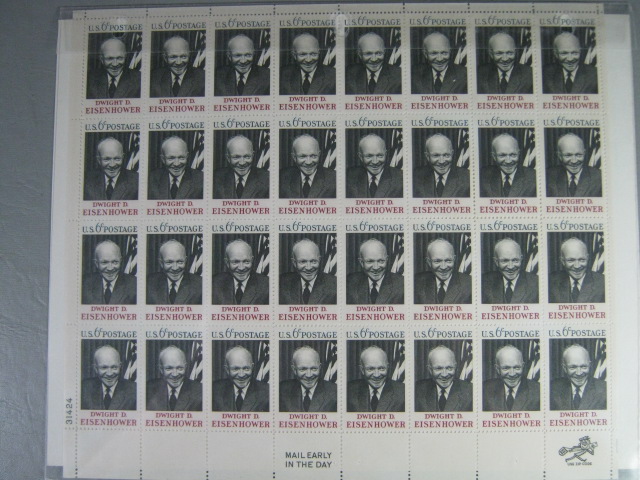 Vintage US Stamp Mint Block Sheet Collection Lot 4 To 21 Cent $86+ Face Value NR 5