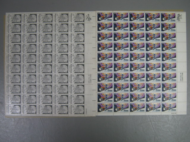 Vintage US Stamp Mint Blocks Sheets Collection Lot 8 Cents $ 116 Face Value NR! 4