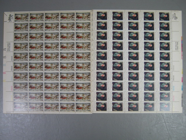 Vintage US Stamp Mint Blocks Sheets Collection Lot 8 Cents $ 116 Face Value NR! 8