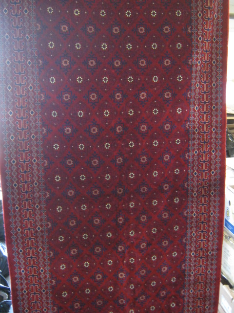 Red Afghan Persian Oriental Wool Silk Rug Runner Area Carpet Rokha Panjshir NR! 1