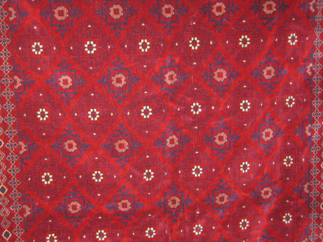 Red Afghan Persian Oriental Wool Silk Rug Runner Area Carpet Rokha Panjshir NR! 2