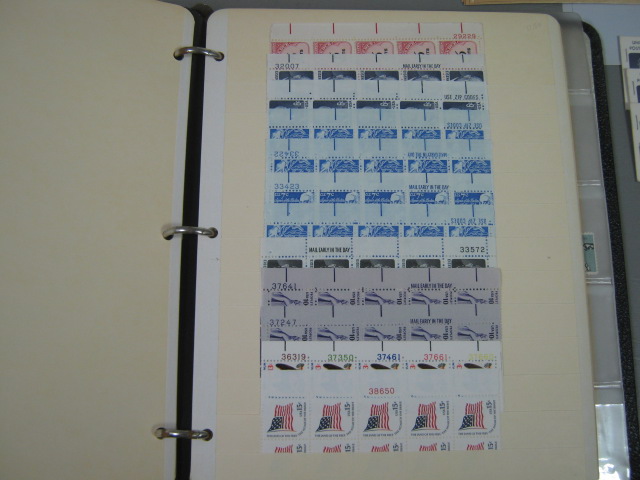 Vtg US Stamp Collection Blocks Envelopes + Scott 1st Day Covers Album Lot $160+ 5