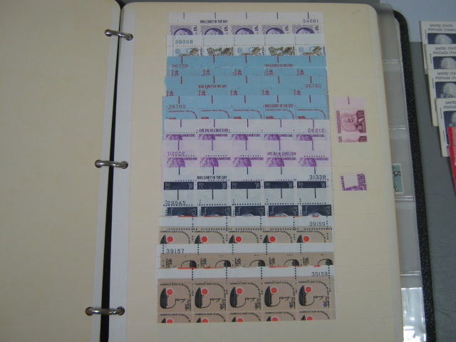 Vtg US Stamp Collection Blocks Envelopes + Scott 1st Day Covers Album Lot $160+ 6