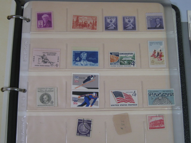 Vtg US Stamp Collection Blocks Envelopes + Scott 1st Day Covers Album Lot $160+ 9