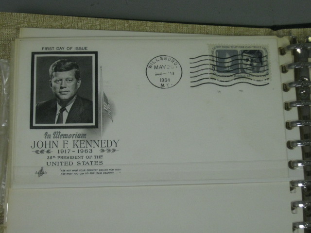 Vtg US Stamp Collection Blocks Envelopes + Scott 1st Day Covers Album Lot $160+ 24
