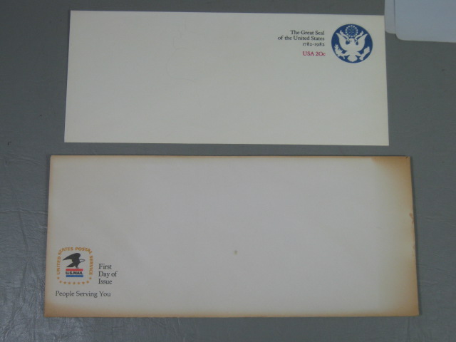 Vtg US Stamp Collection Blocks Envelopes + Scott 1st Day Covers Album Lot $160+ 28