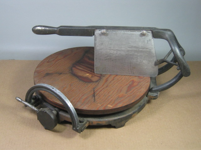 Antique Computing Cheese Cutter Co. Patent 1905 Rotating Wheel Slicer No Reserve