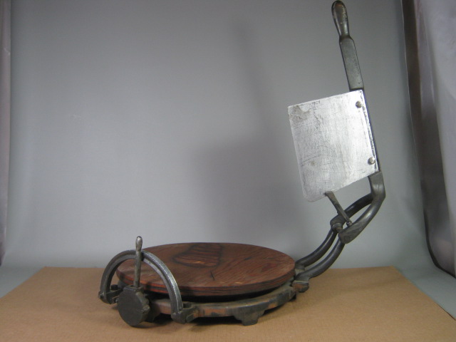 Antique Computing Cheese Cutter Co. Patent 1905 Rotating Wheel Slicer No Reserve 5