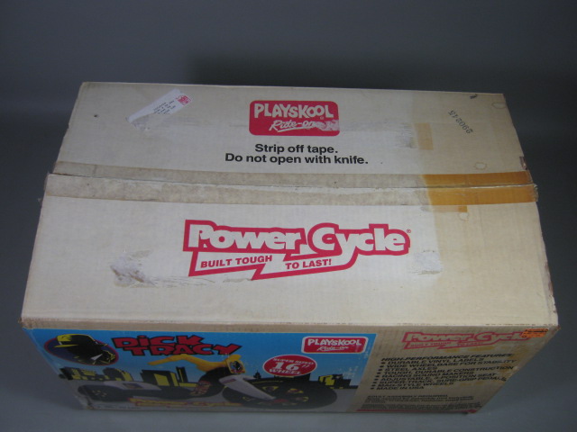 RARE Vtg NOS Dick Tracy Movie Playskool Power Cycle Hot Wheels Toy NEVER OPENED! 5