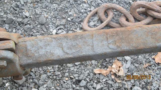 Antique 1919 B.A. & Co. 155 Pound US U.S. Navy Naval Military Boat Ship Anchor 5