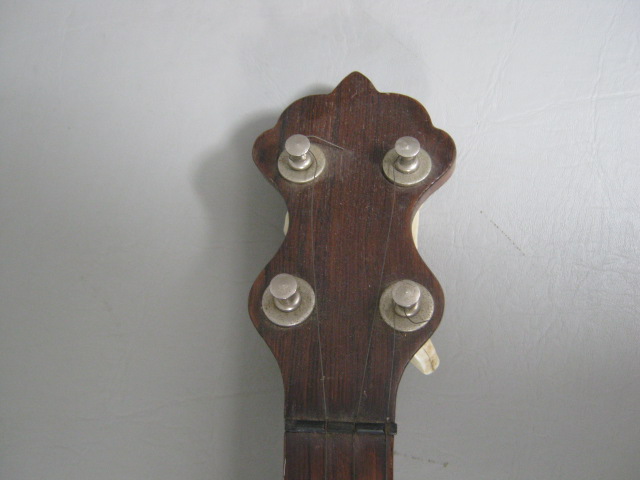 Vintage SS Stewart 2D Grade 5 String Banjo Open Back 19 Frets Remo Parts/Repair 2
