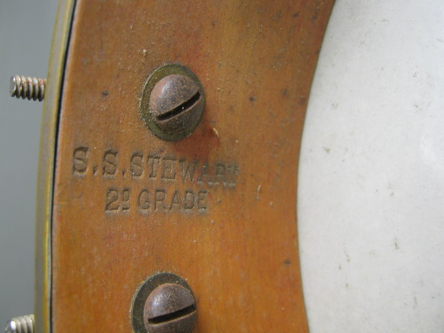 Vintage SS Stewart 2D Grade 5 String Banjo Open Back 19 Frets Remo Parts/Repair 6
