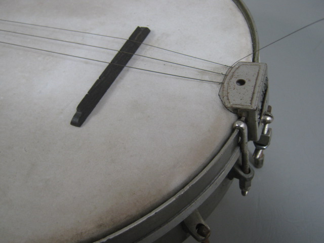Vintage SS Stewart 2D Grade 5 String Banjo Open Back 19 Frets Remo Parts/Repair 13