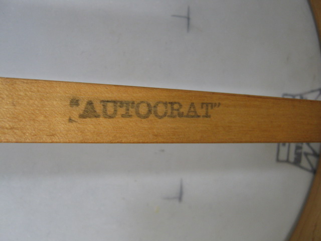 Vintage Autocrat 4 String Banjo Resonator 19 Frets MOP Inlay Armrest Case Strap 7