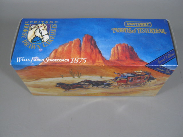 Matchbox Models Of Yesteryear YSH3 Wells Fargo Stagecoach Special Edition MIB NR 4