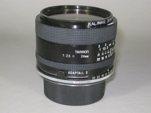 Tamron 24mm 1:2.5 Lens O1B With Adaptall 2 For Minolta MD 35mm SLR Film Camera 2