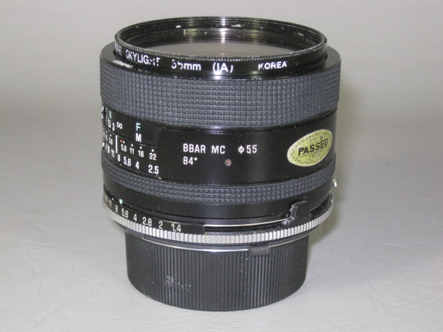 Tamron 24mm 1:2.5 Lens O1B With Adaptall 2 For Minolta MD 35mm SLR Film Camera 3