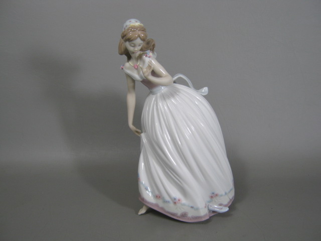 Vtg Retired Lladro Figurine 5957 The Glass Slipper Cinderella Girl 10" Daisa NR!