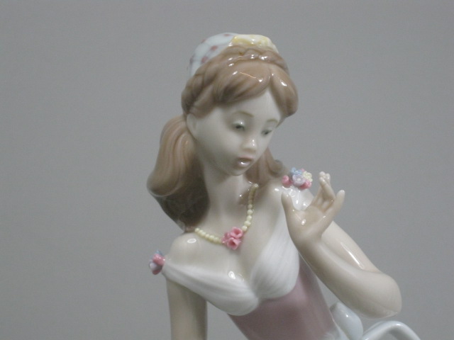 Vtg Retired Lladro Figurine 5957 The Glass Slipper Cinderella Girl 10" Daisa NR! 1