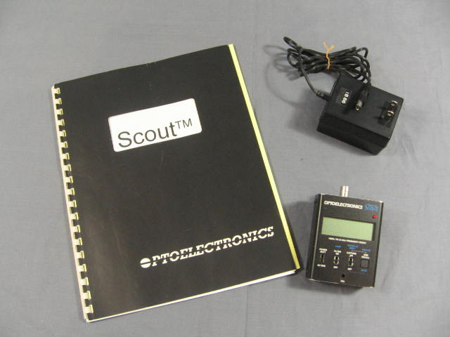 Optoelectronics Scout 25 Frequency Counter Recorder NR!