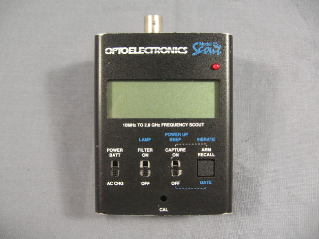 Optoelectronics Scout 25 Frequency Counter Recorder NR! 1