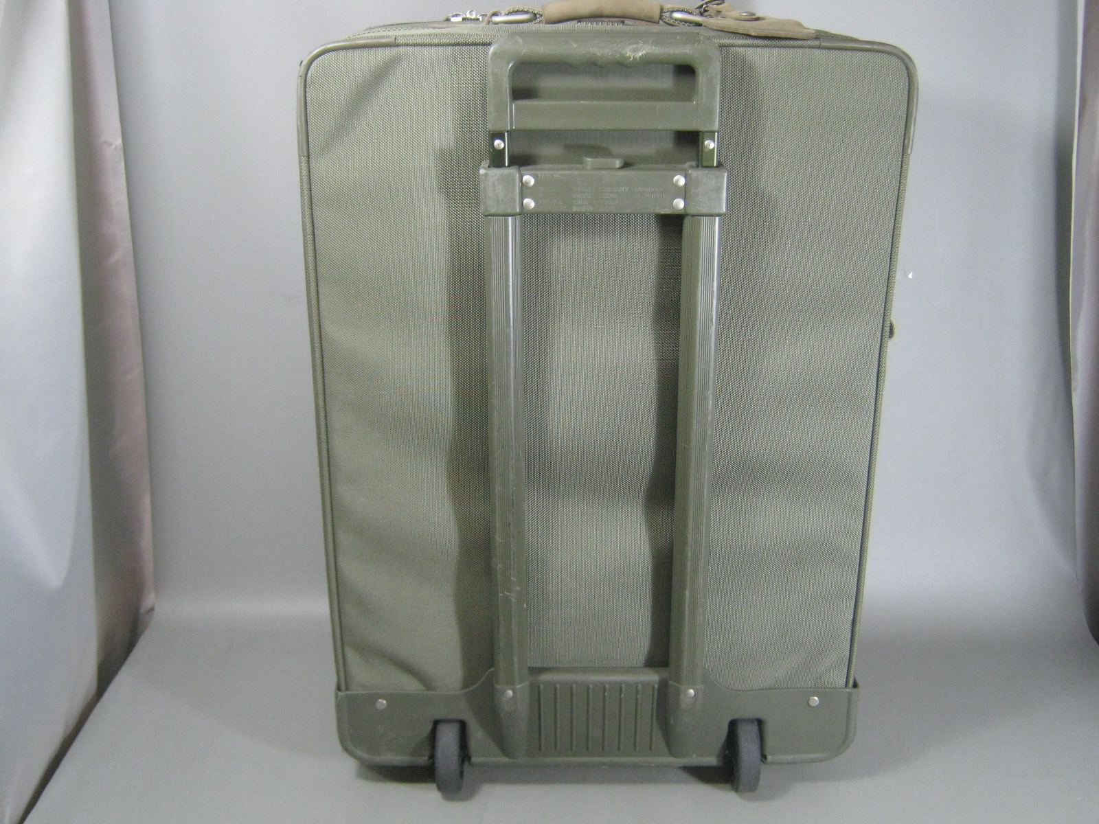 Briggs & Riley Suitcase 28" Baseline Luggage Olive Green Wheeled Upright No Res 10