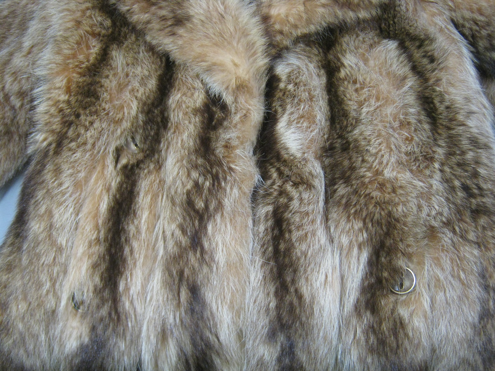 Womens Ladies Vtg JK Walkden Raccoon Fur Long Winter Coat Approx. Size 6 NO RES! 4
