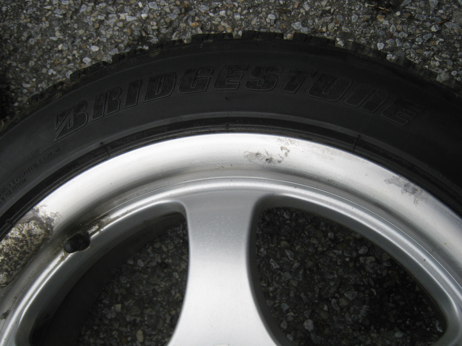 4 Blizzak Bridgestone 205/55/R16 Winter Snow Tires + Borbet Sport Rims BMW 325XI 4
