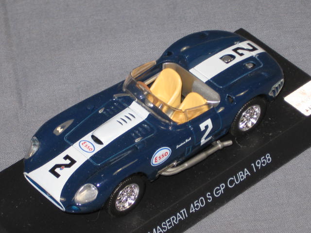 4 Ixo Maserati 150S 450 S A6 1:43 Diecast Cars +Bugatti 1
