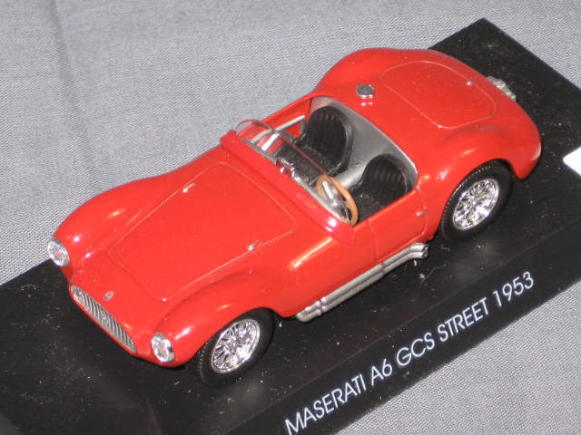 4 Ixo Maserati 150S 450 S A6 1:43 Diecast Cars +Bugatti 3
