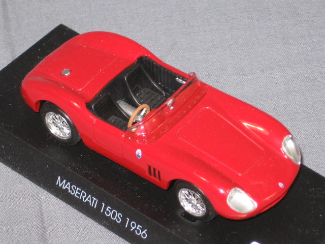 4 Ixo Maserati 150S 450 S A6 1:43 Diecast Cars +Bugatti 6