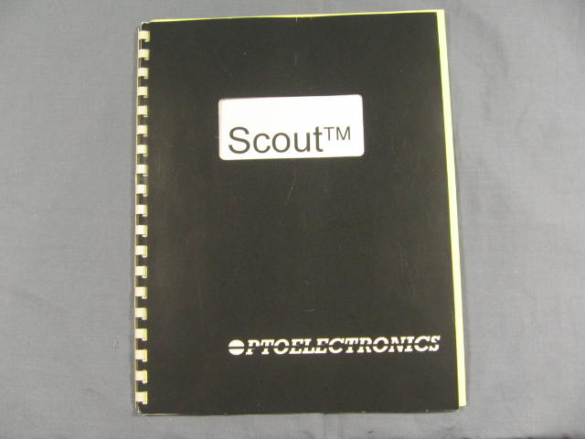 Optoelectronics Scout 25 Frequency Counter Recorder NR! 7