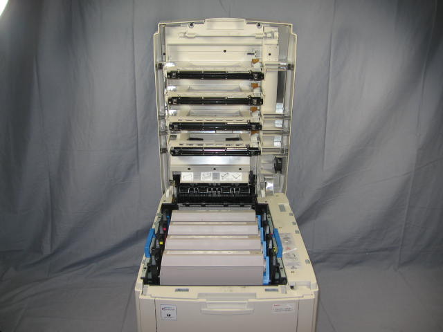 Okidata Oki C7300 Color Laser Network Printer W/Card NR 3