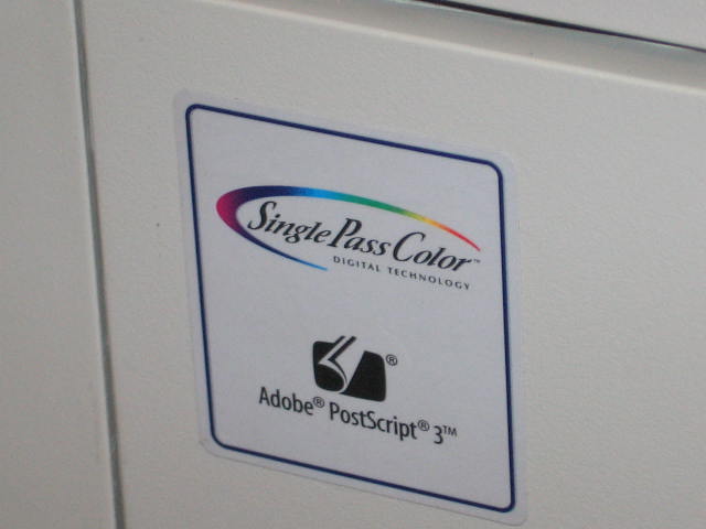 Okidata Oki C7300 Color Laser Network Printer W/Card NR 4